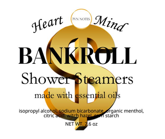 BANKROLL Shower Steamers